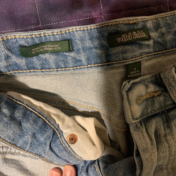 High rise cropped jeans - Picture 2 of 3